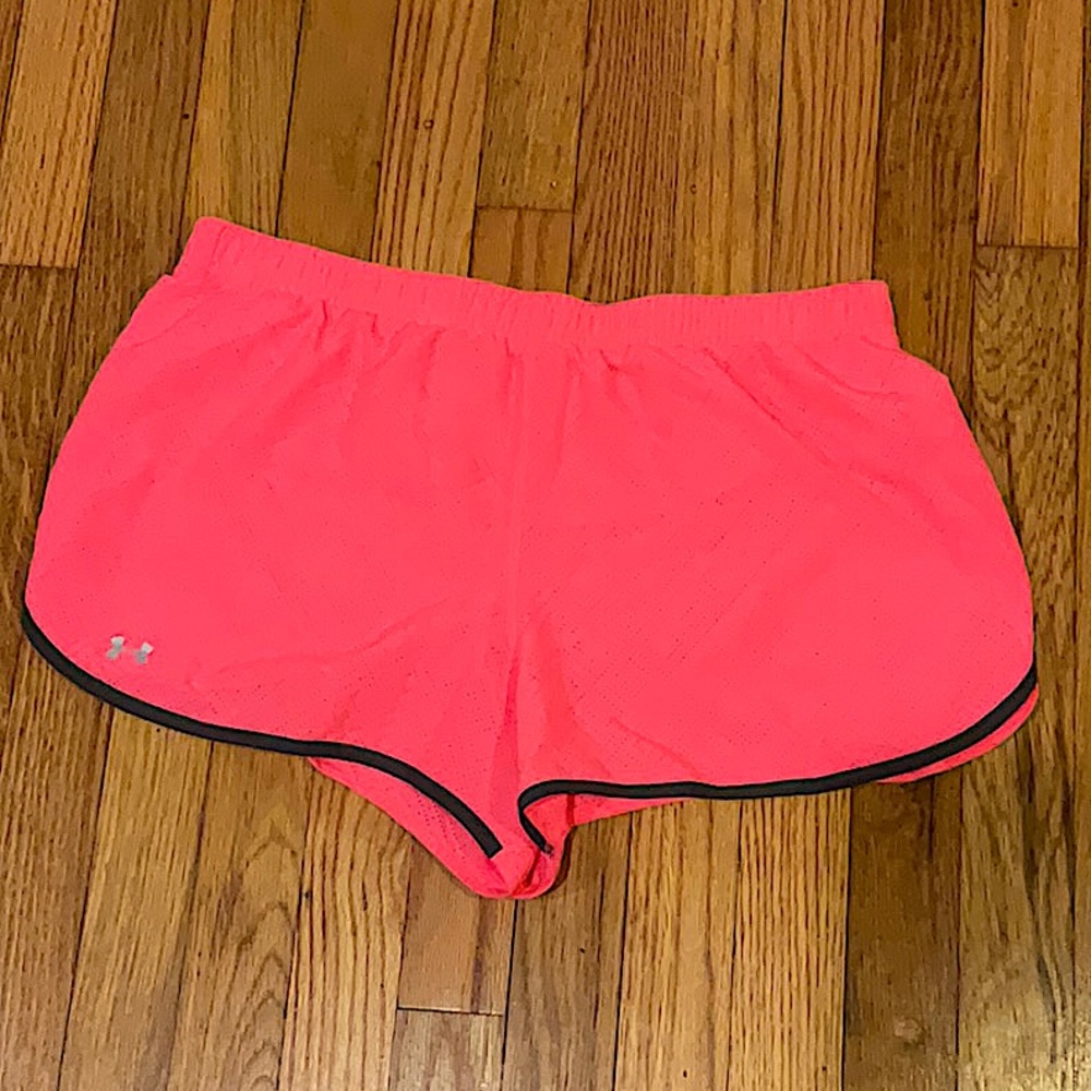 Underarmour Hot Pink Running Shorts Breathable Size Medium M